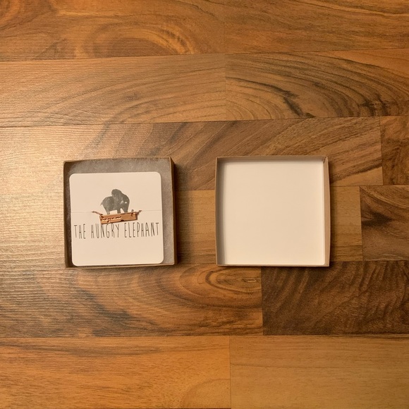 ✨Host Pick✨The Hungry Elephant Reversible Engraved Vegan Bar - Picture 2 of 4